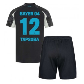 Bayer Leverkusen Edmond Tapsoba #12 Tredje Kläder Barn 2024-25 Kortärmad (+ Korta byxor)